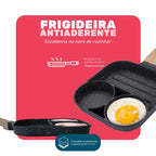 Frigideira Antiaderente 3 Em 1