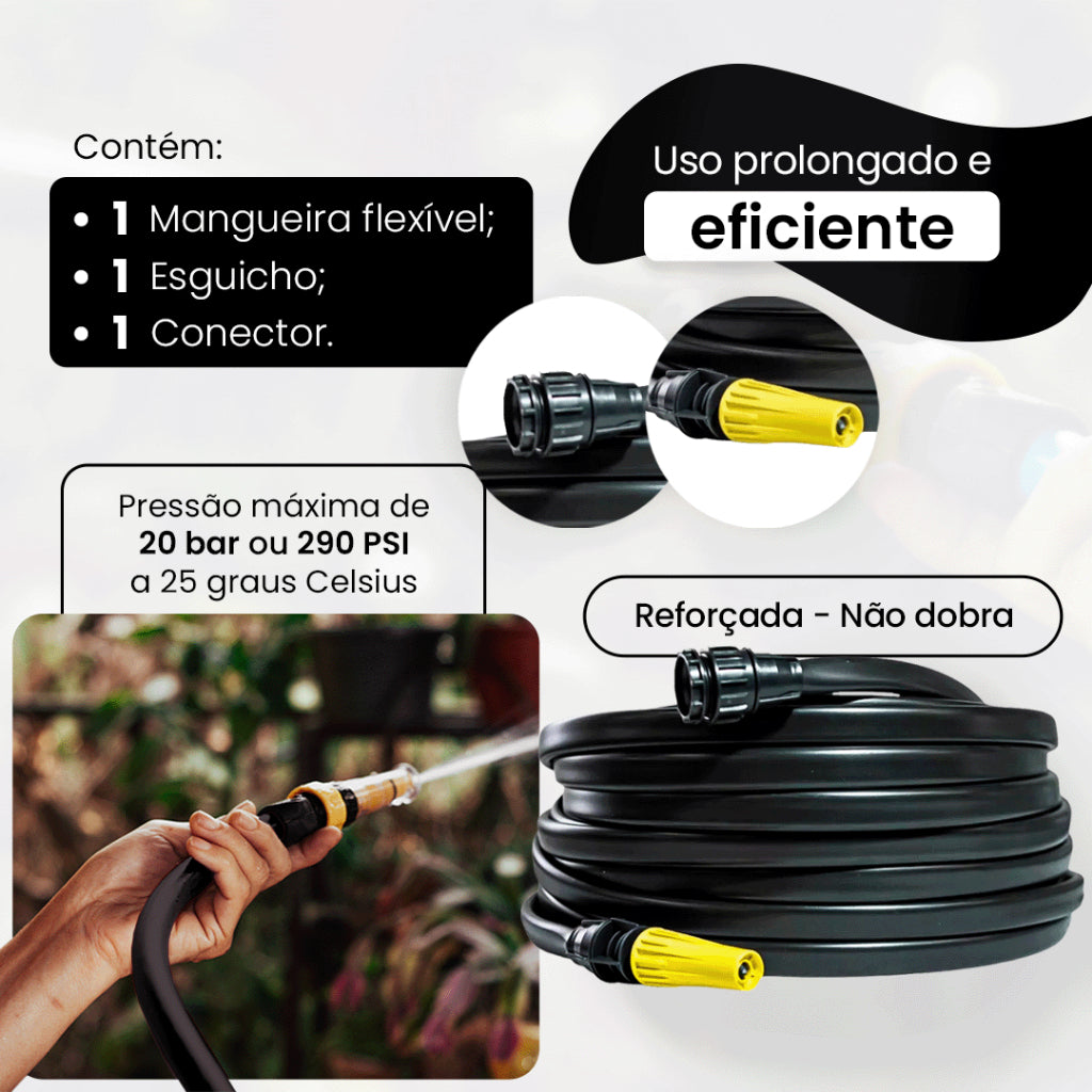 Mangueira antitorção reforçada