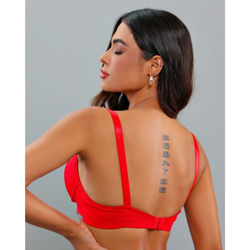 Kit c/3 Sutiã de Microfibra Com Bojo