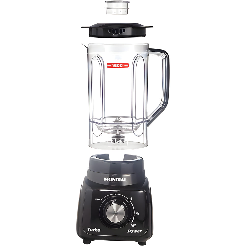 Liquidificador Mondial Turbo 3 Velocidades