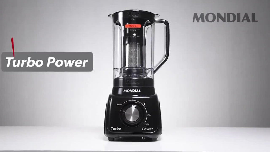 Liquidificador Mondial Turbo 3 Velocidades