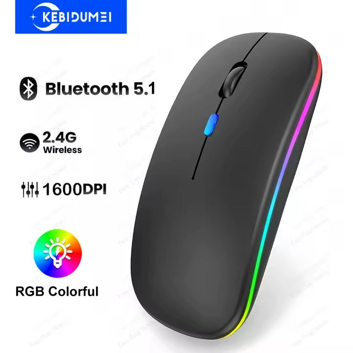 Mouse sem fio RGB
