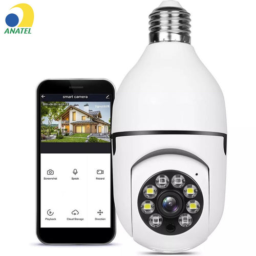 Câmera Giratória 360° Sem Fio Wifi