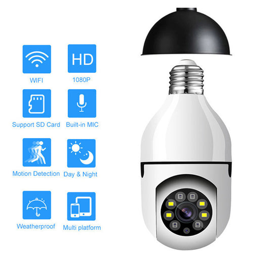 Câmera Giratória 360° Sem Fio Wifi