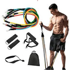 Kit 11 elástico extensor para treino funcional em casa